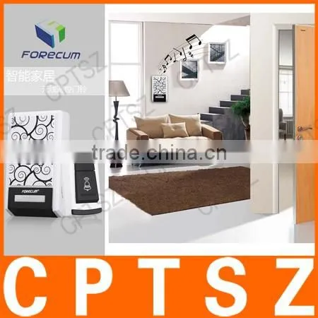 Forecum waterproof DC doorbell smart home doorbell one with two music