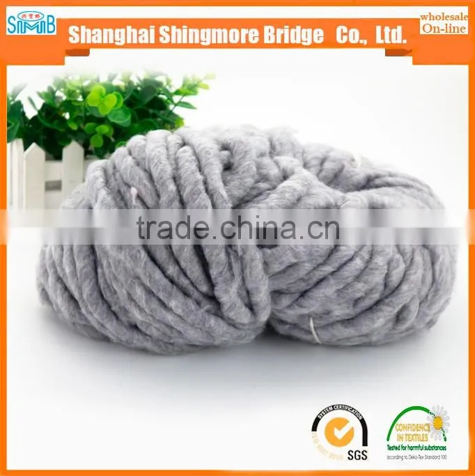 China knitting yarns factory cheap wholesale high quality knitting wool yarn on hanks