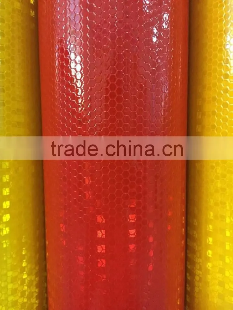 China dongguan colorful no seams reflective pvc vinyl rolls