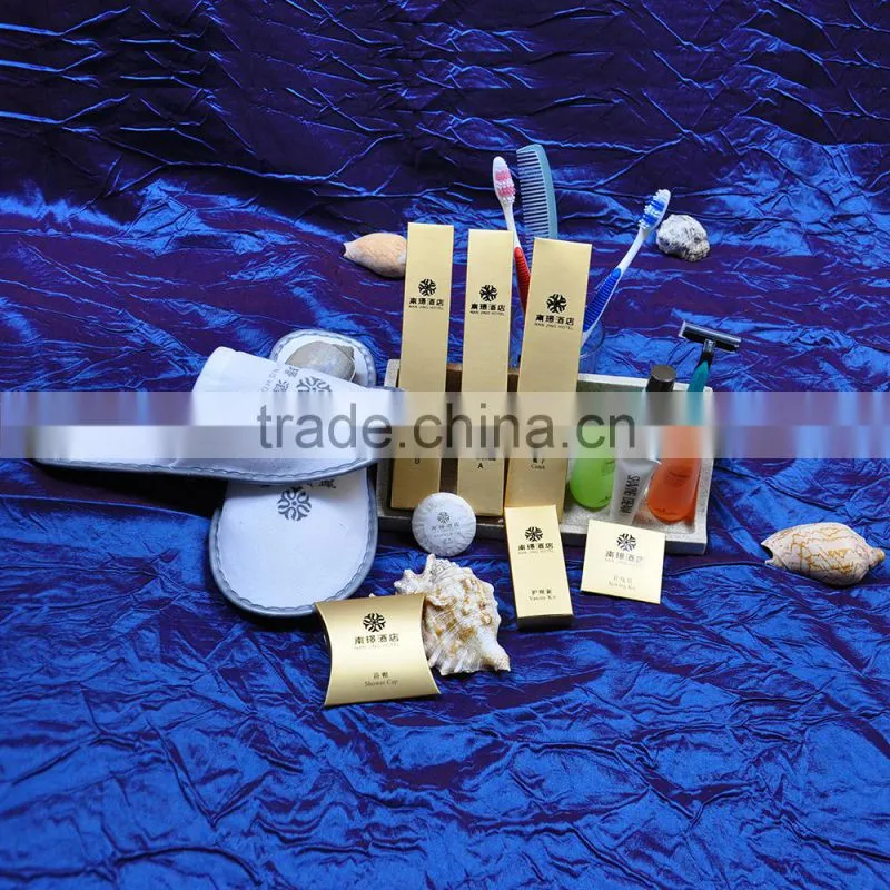 Wholesale luxury amenities kit hotel soap and shampoo