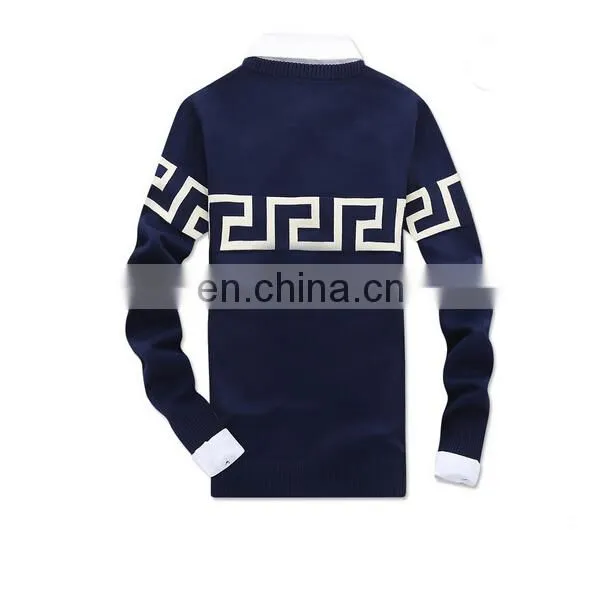 fall nice looking men's twinset like pullover