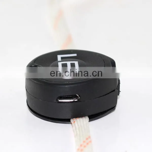 Hot sale USB led shoelaces with battery for sport