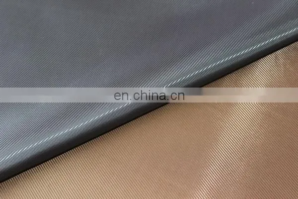 Plain dyed twill fabric for lining