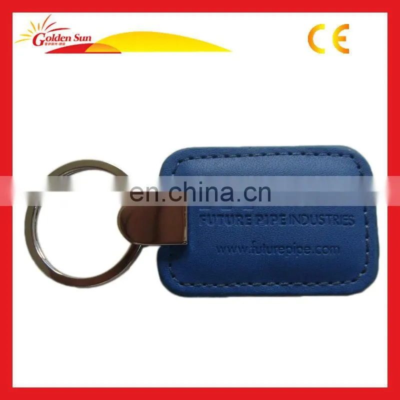 Hot Selling Plain Leather Keychain