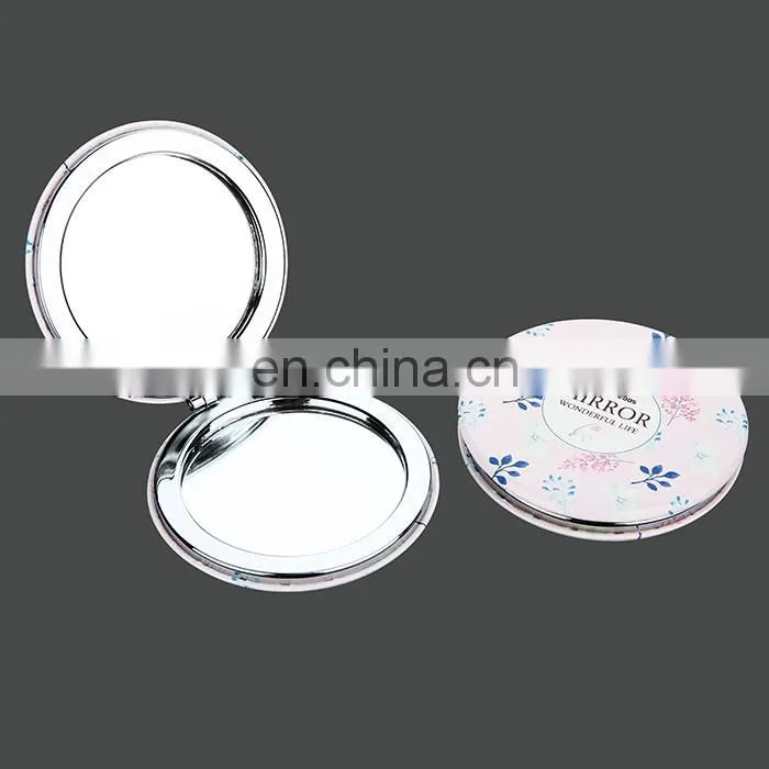 Popular fashionable PU pocket mirror