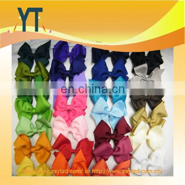Three Color hair bow With Alligator Clip