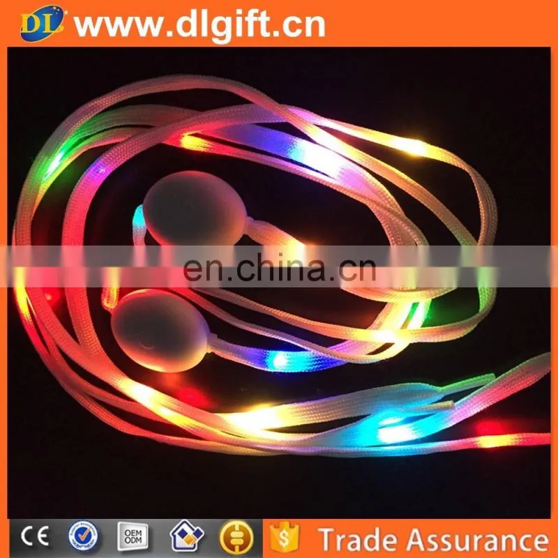 2018 Hot Selling Factory Price Led Shoe Lace Flashing Luminous LED Shoelaces