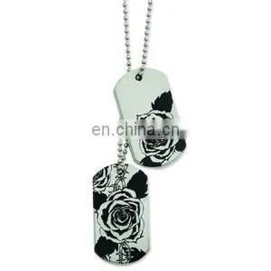 New design and customized plain dog tag