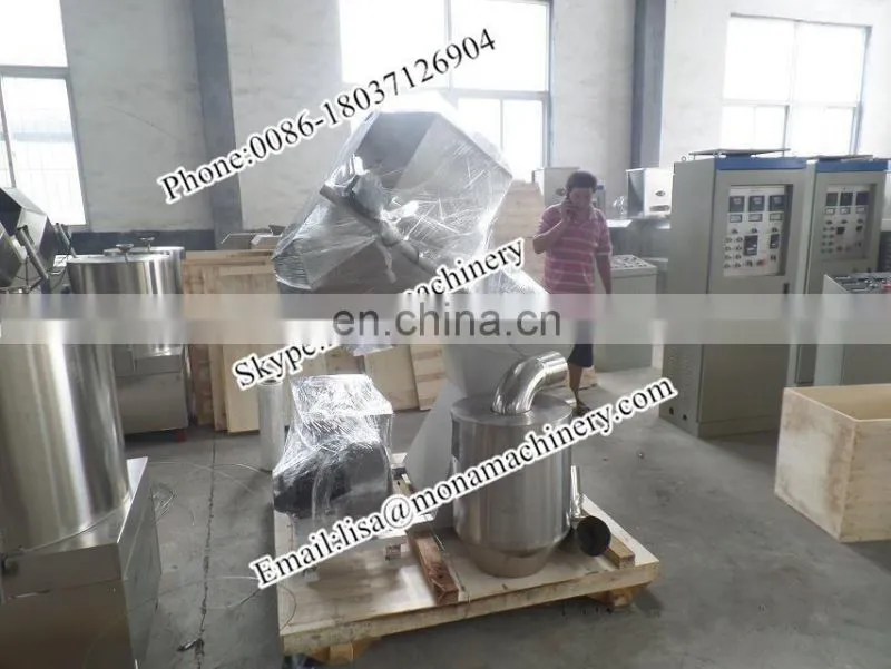 Crispy popped corn ring snacks production line/puffed corn sanck food making line
