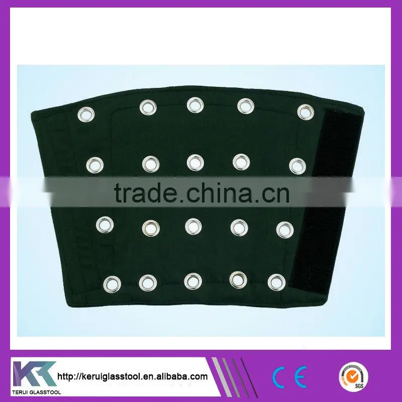 Knitting fabric multi-color glass protective wrist with copper sheet (V046)