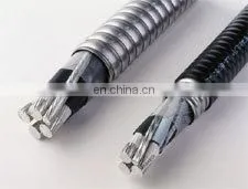 Flexible Aluminum Interlocked Armoured Cable MC Cable