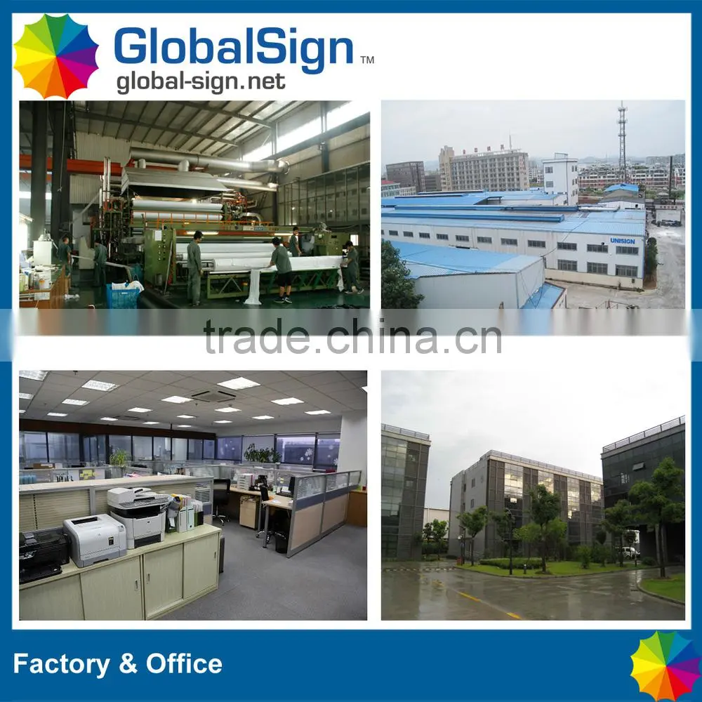 Hot laminated pvc flex blockout