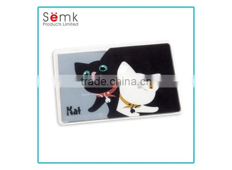 Customized design credit card holder with animal printing
