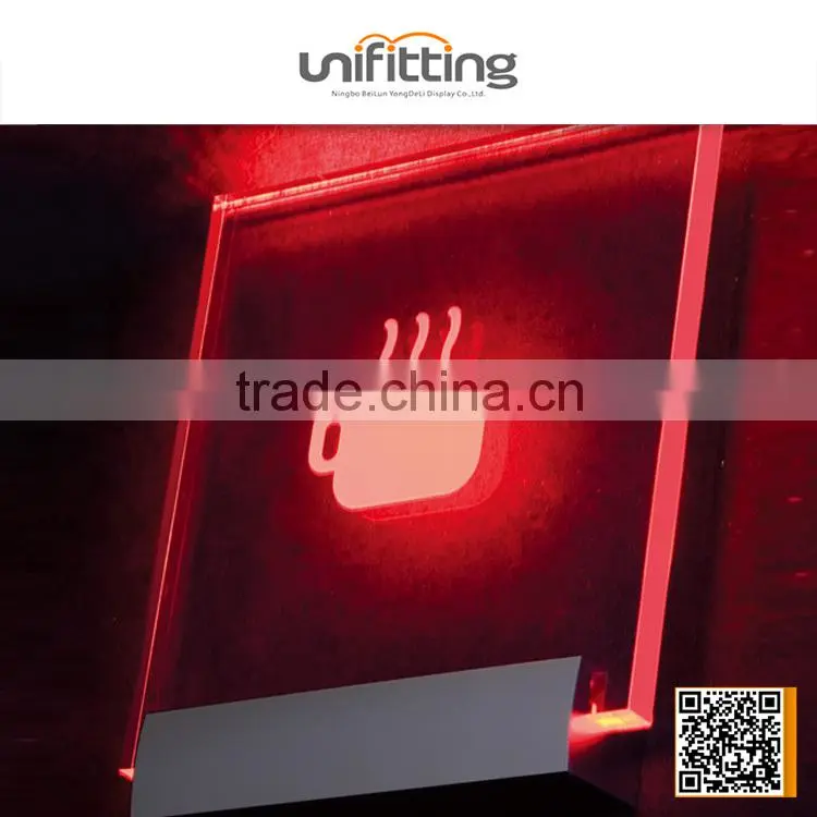 Side Clamp Aluminium Glass Sign fixing holder