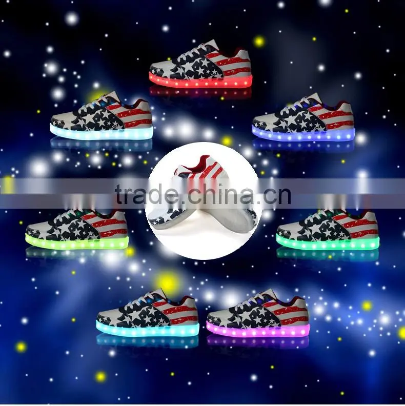 fashion Hip-Hop light up running shoes for street dancer,led running shoes for dancing jumping beans shoes