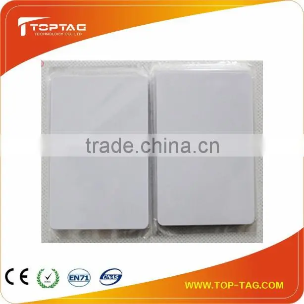 13.56MHZ High Frequency Smart RFID Card, White RFID Card