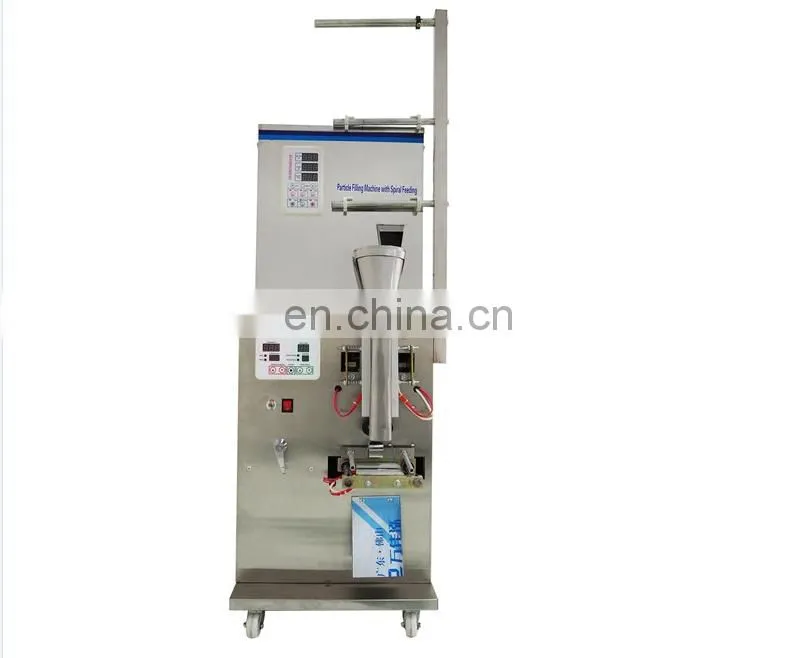 Back Sealing Metal Parts Granule Bag automatic Packing Machine