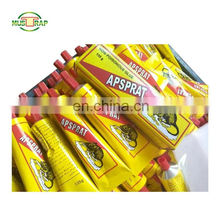 Aluminium Tube 135g 100g Rat Adhesive Glue Resin Sticky Catch Mouse & Rat Glue