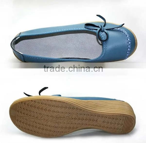 blue flower woman shoes fashion 2013