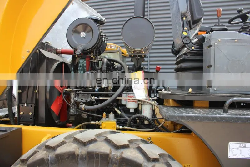 Factory Direct Joystick Strong 4 wheel drive 2 ton loading weight mining small front loader