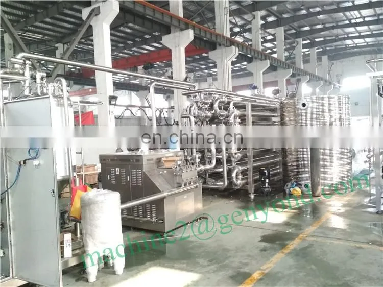 Factory Genyond Automatic Yogurt yoghurt fermentation tank Making Machine Dairy Pasteurized Milk process plant Production Line