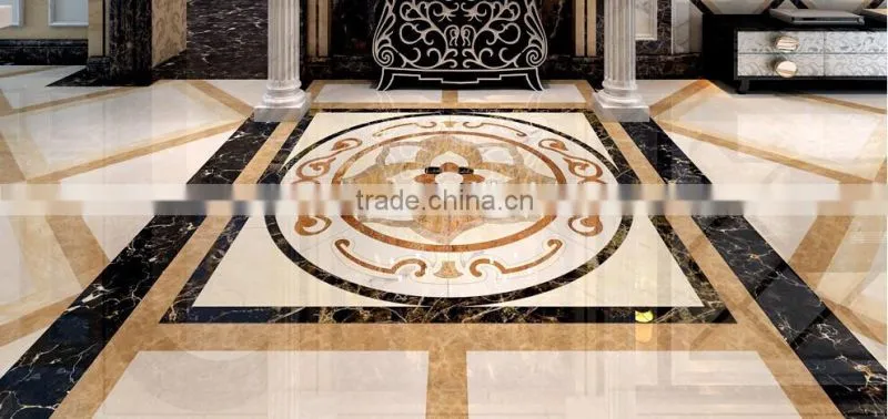 House Interior Decorative Floor Marble Waterjet Medallion