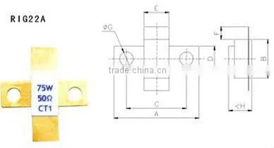 RIG22A fixed power resistor