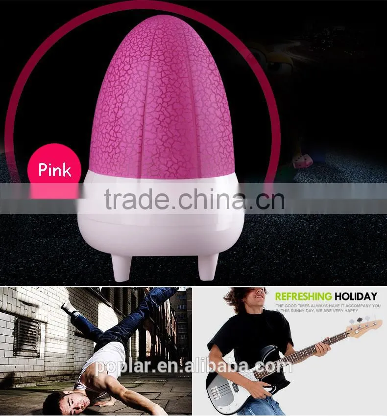 2015 High quality smart audio amplifier, waterproof mini usb audio speakers, speaker with led light