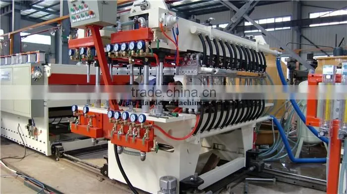 PP corrugated board extrusion machine