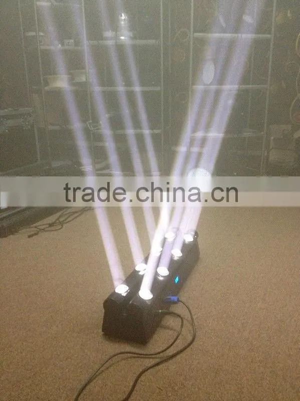 Led moving head spider light RGBW narrow beam smooth linear dimming