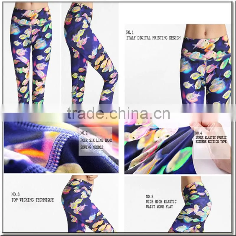 Wholesale Winter Printed leggings For Women lady