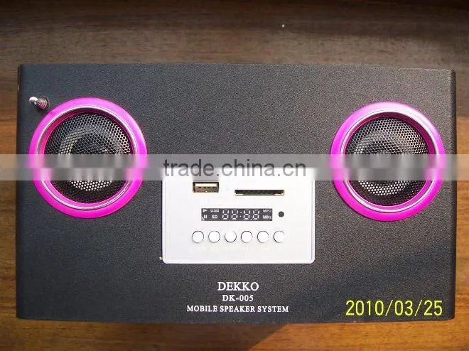 Portable Mini Speaker with usb sd card