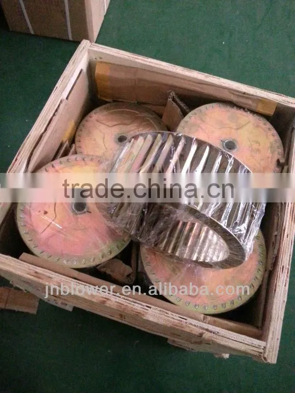 Industrial fan wheels