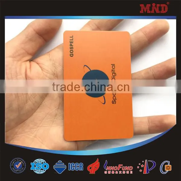 MDC199 Hot sale plastic printable Ntag203 White Blank NFC Card