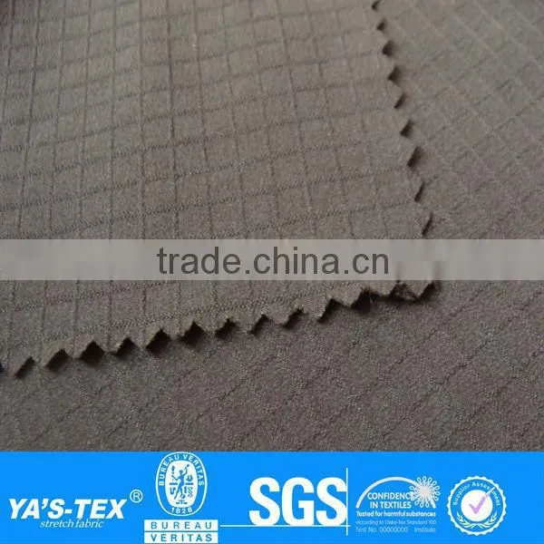 waterproof polyester spandex ripstop jacquard fabric