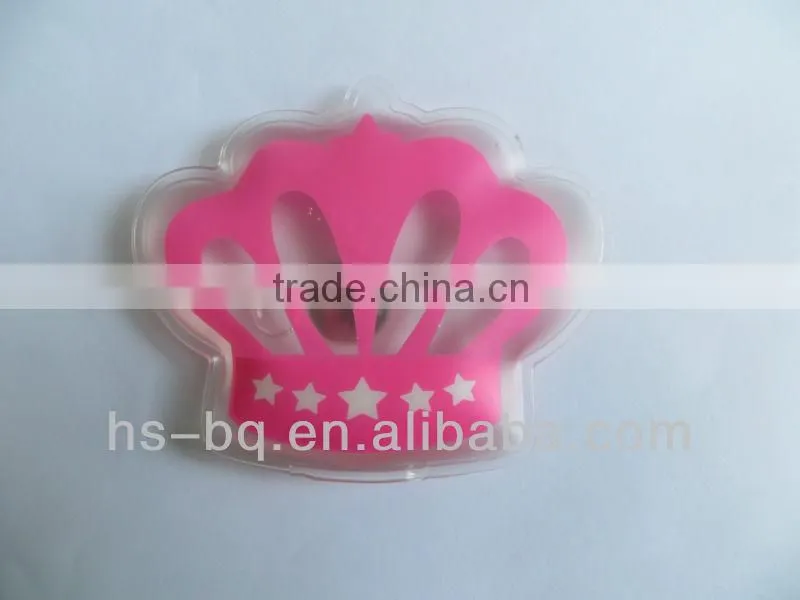 Crown shape reusable heat pack