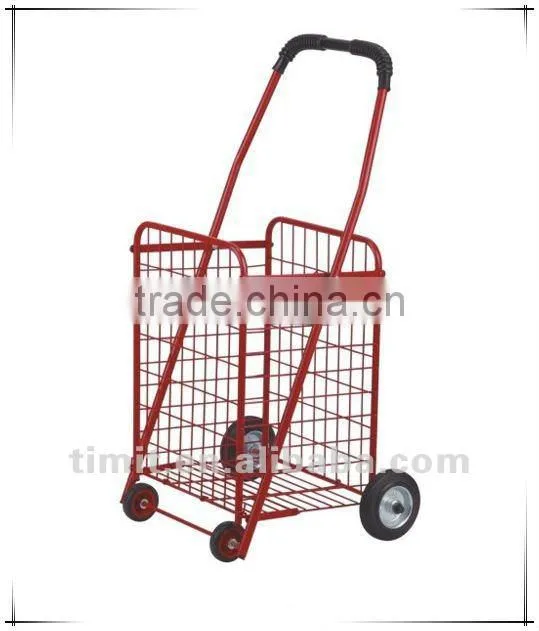 Beautiful Design Practical Aluminum Foldable Shopping Trolley Cart