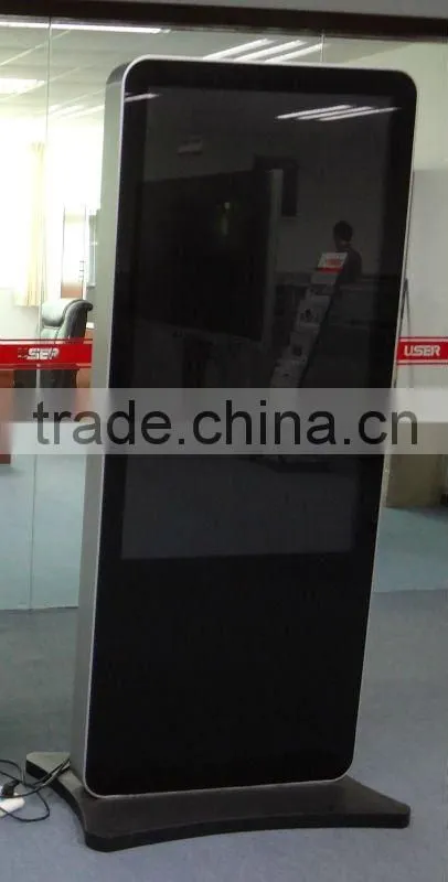 Standalone 42" lcd ad player Floorstanding