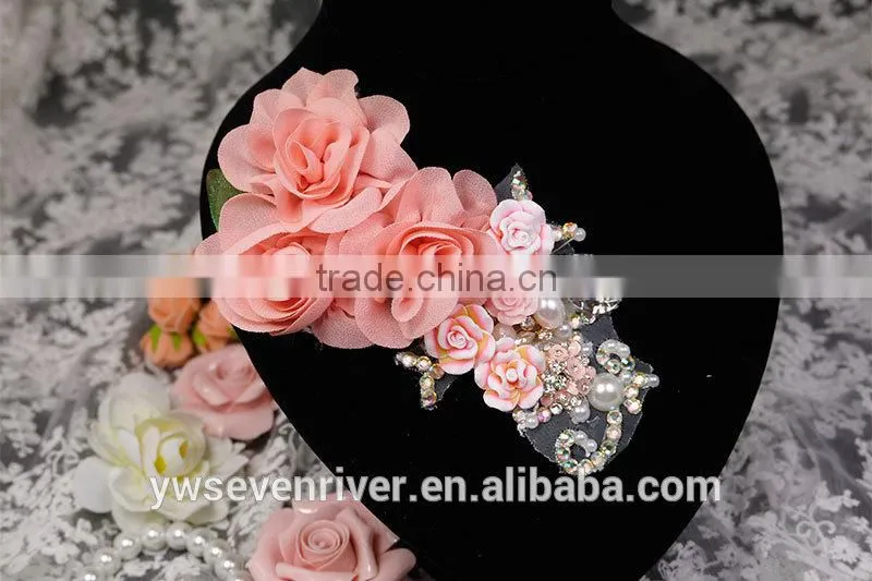 DIY bridal tiara simulation headdress flower WeddinDIY bridal tiara simulation headdress flower is tasted Wedding accessories
