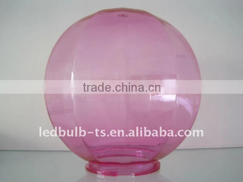 PMMA plastic round lamp cover, Acrylic lantern chimney, pendant lampshade