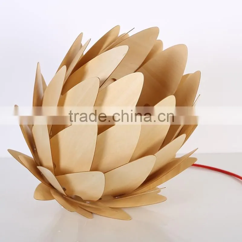 Wooden LED pendant light JK-8005B-29 China Supplier High Quality Indoor Pendant Lamp Wooden Lights