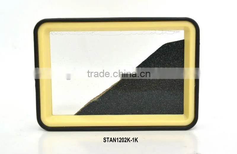 Sand Pictures/Black Plastic Sand Art