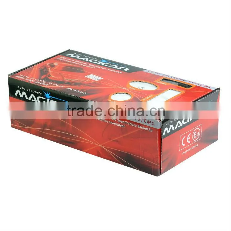 English version Two Way Car Alarm System Magicar M101AS with remote engine starter
