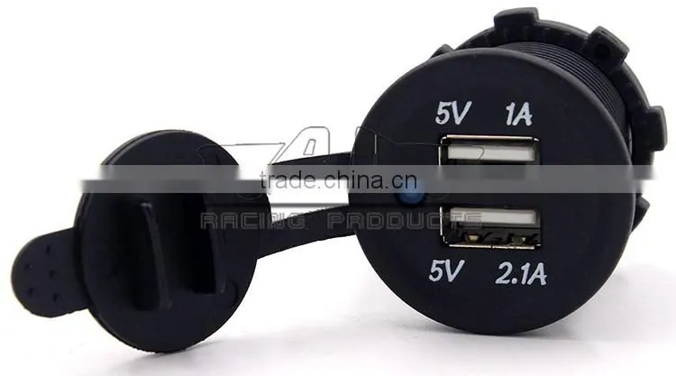 BJ-UPS-001 Waterproof 12V Single Hole USB Motorcycle Mobile Phone Power Supply Charger Port Socket