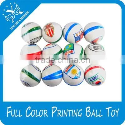 pu flag ball printed ball pu stress ball wholesale