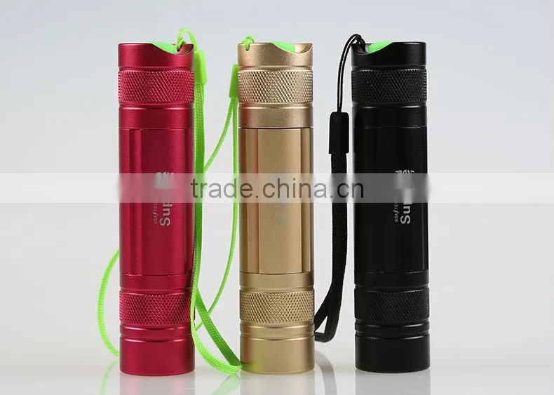 Gift Idea,Mini Flashlight Use 3*AAA Battery