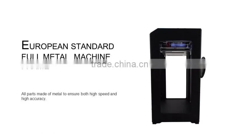 Desktop 3D Printer Upgrade Version BESSEN PLUS 3D Printer with LED Screen
