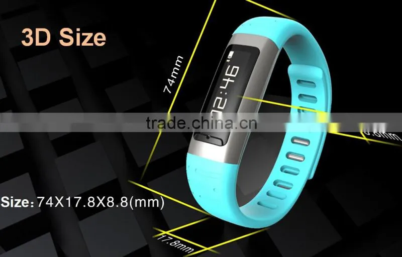 Waterproof good health Bluetooth Bracelet with pedometer wifi hotspots caller ID