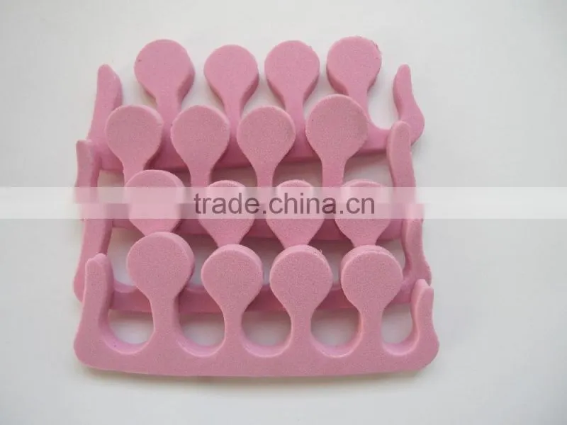 cheap eva foam nail buffer Bunion toe separator,sponge toe separator,eva finger separator