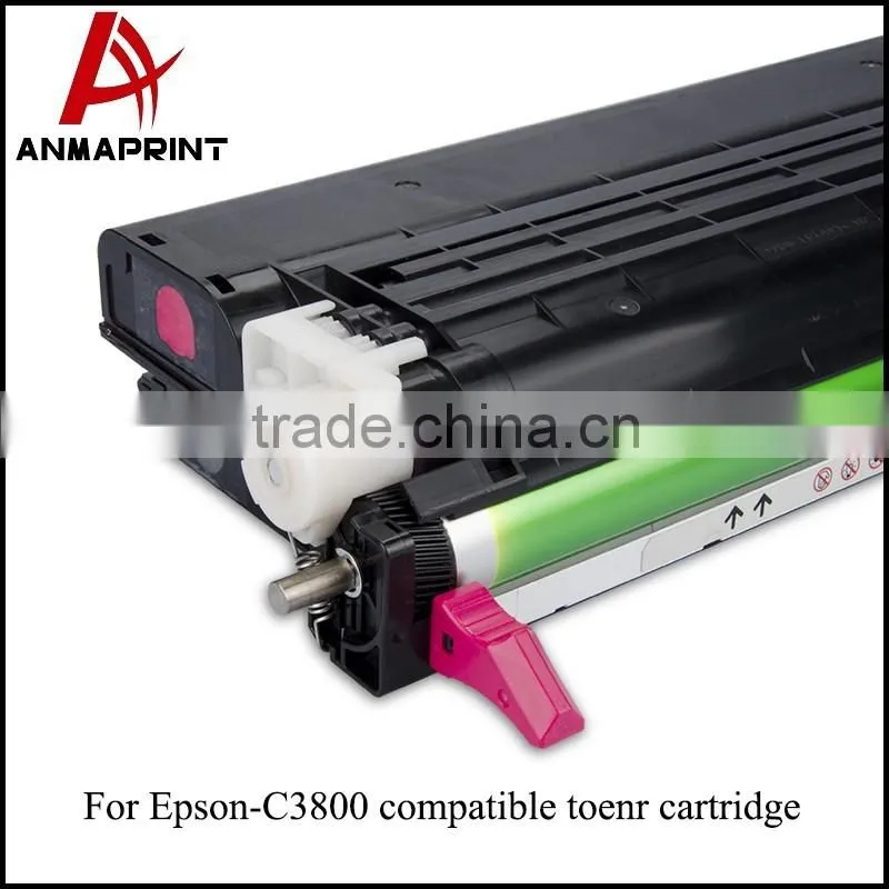 Factory price C3800 compatible toner cartridge use for Epson C3800 laser toner cartridge